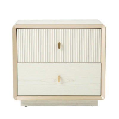 Amie 2 Drawer Bedside Table