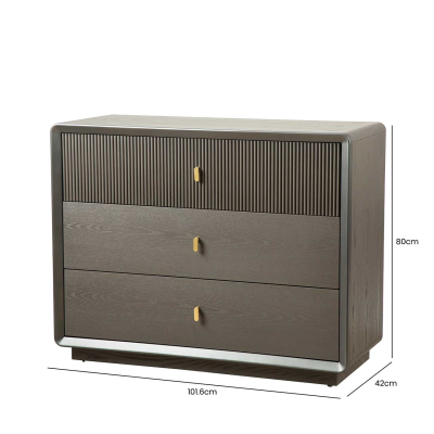 Lucie 3 Drawer Chest