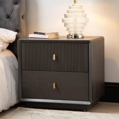 Lucie 2 Drawer Bedside Table