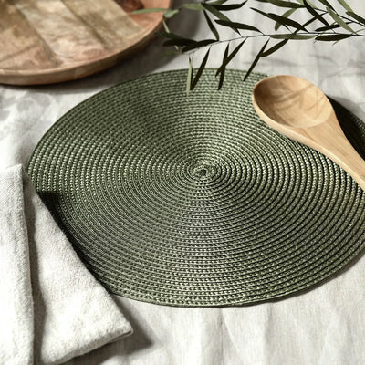 Forest Green Woven Placemat