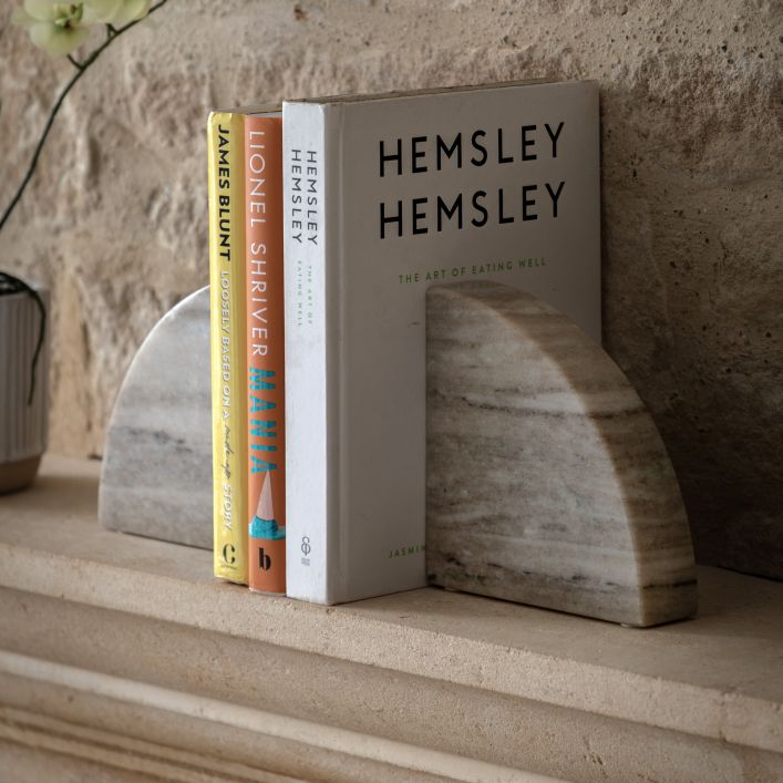 Tamera Marble Bookend Set of 2