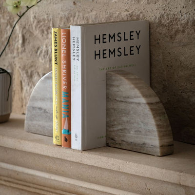 Tamera Marble Bookend Set of 2
