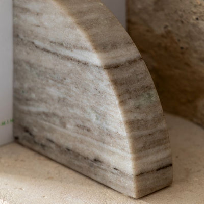 Tamera Marble Bookend Set of 2