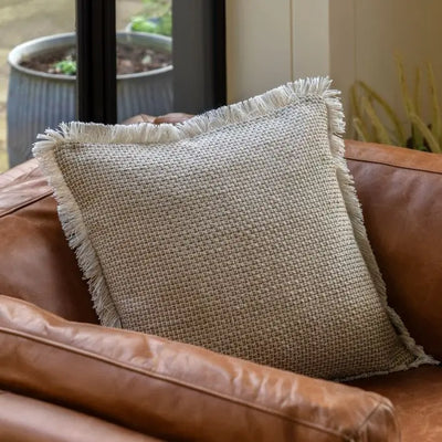 Adeline Woven Cushion Natural