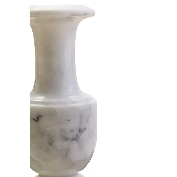 Zoro White Marble Vase