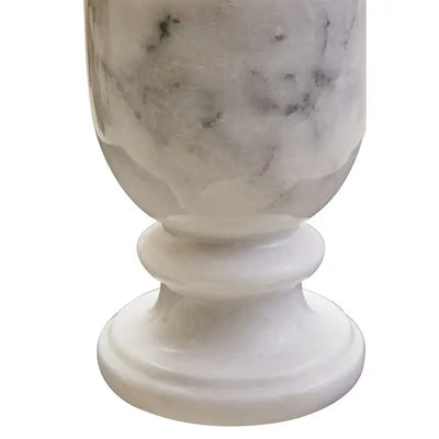 Zoro White Marble Vase