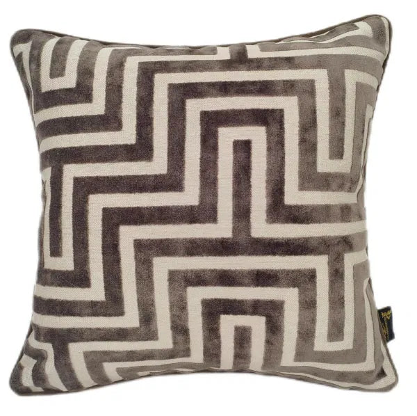 Malini Paul Moneypenny Amazing Chocolate Velvet Cushions