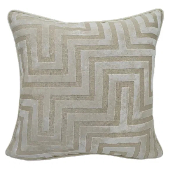 Malini Paul Moneypenny Amazing Ivory Velvet Cushions