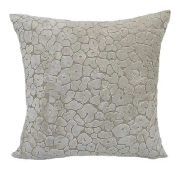 Malini Paul Moneypenny Spot On Ivory Velvet Cushions