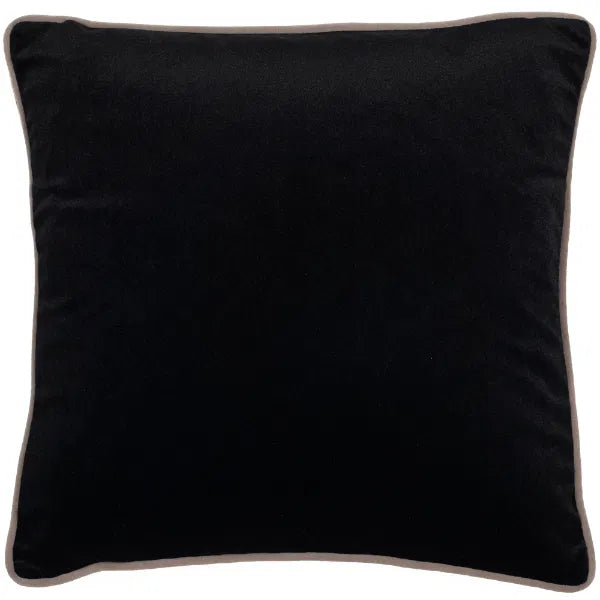 Malini Paul Moneypenny Twofaced Black/Cream Velvet Cushions