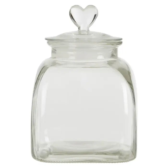Heart Storage Jar- 2 Sizes Available
