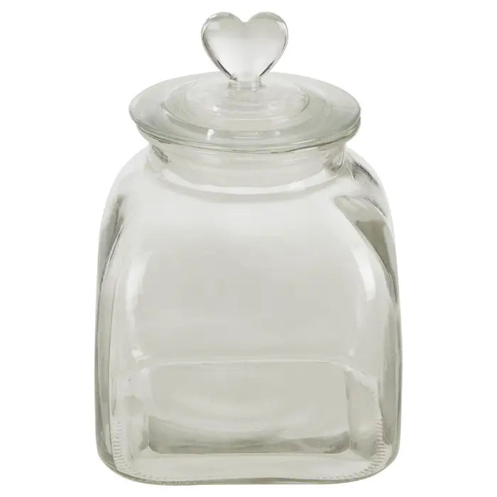 Heart Storage Jar- 2 Sizes Available