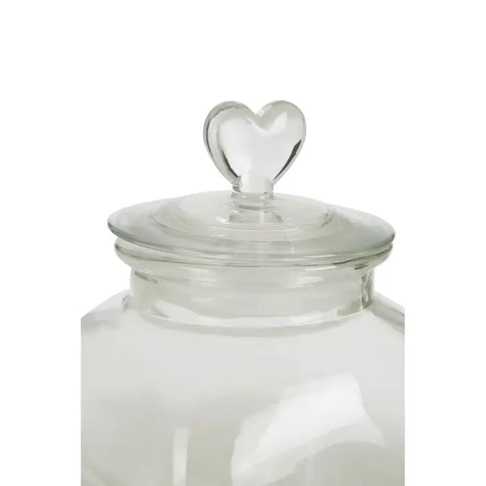 Heart Storage Jar- 2 Sizes Available