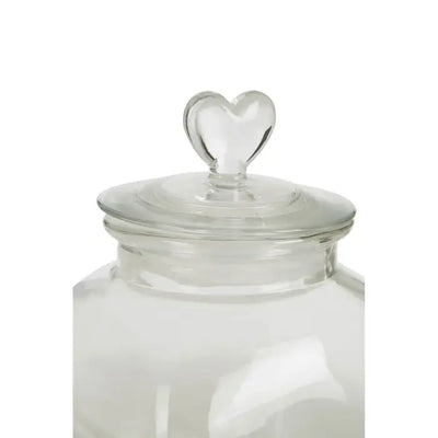 Heart Storage Jar- 2 Sizes Available