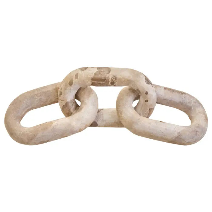 Tides Design Santino Chocolate Marble Three Link Chain – Tides Home And ...