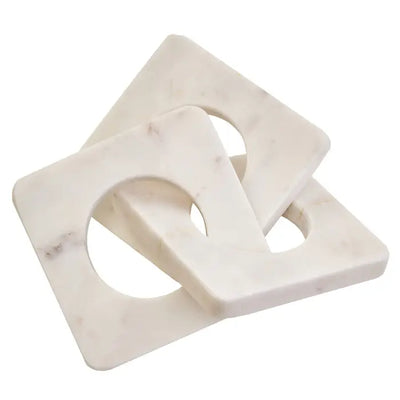 Tides Design Nason White Marble Three Link Chain