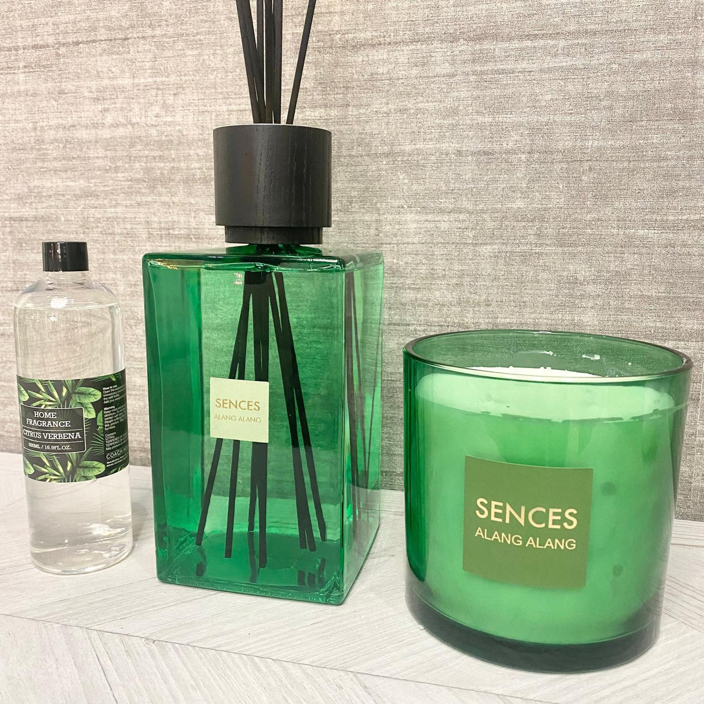 Sences Candle-Extra Large Citrus Verdant