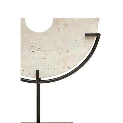 Tides Design Tibor Travertine Small Sculpture