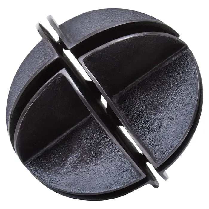 Black Nickel Finish Sculpture