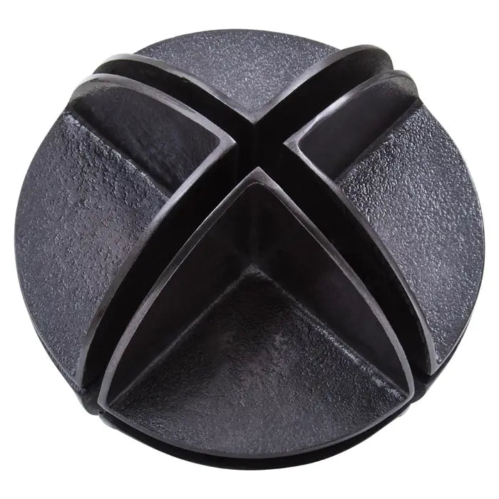 Black Nickel Finish Sculpture
