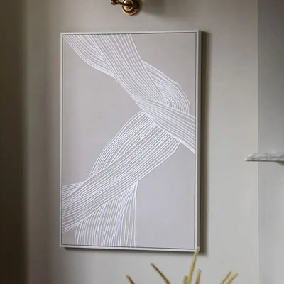 Entangled Framed Canvas