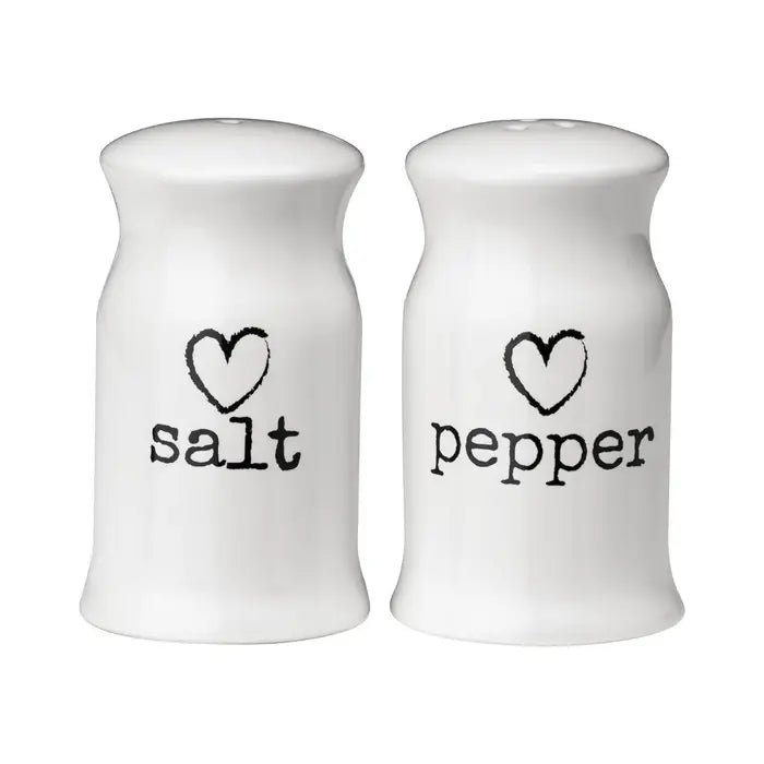 Charm White Salt and Pepper Set