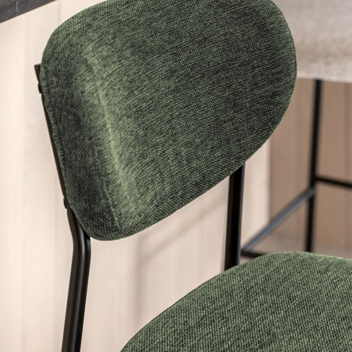 Pair of Oppo Stools Green