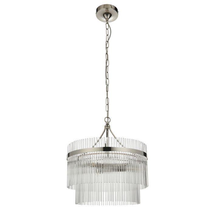 Marietta Pendant Light 3 Light Chrome