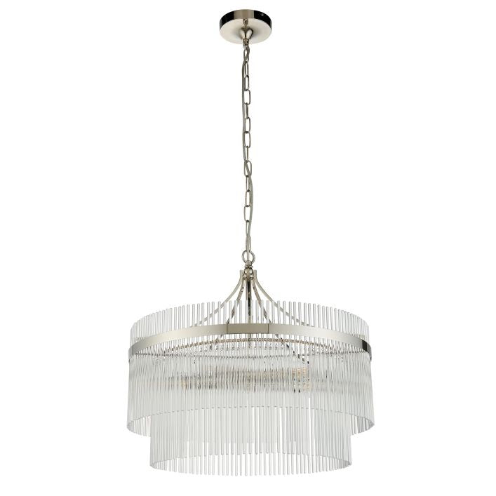 Marietta Pendant Light 5 Light Chrome