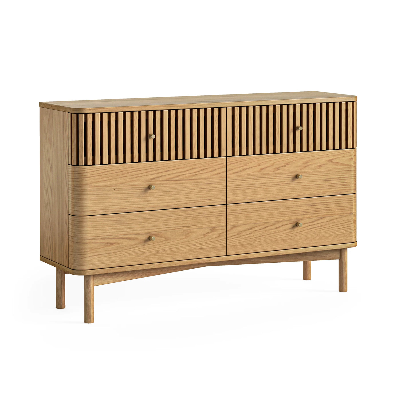 Soho Natural 6 Drawer Chest