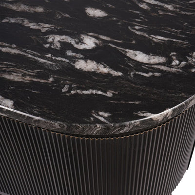 Belvedere Aged Black Console