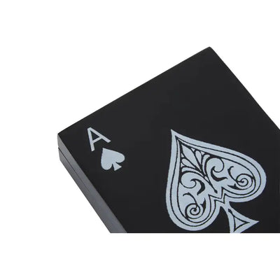 Games Black and White Card Box with Playing Cards
