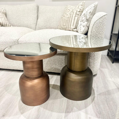 Copper Round Side Table (Small)