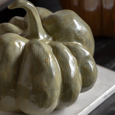 Ceramic Pumpkin Sage