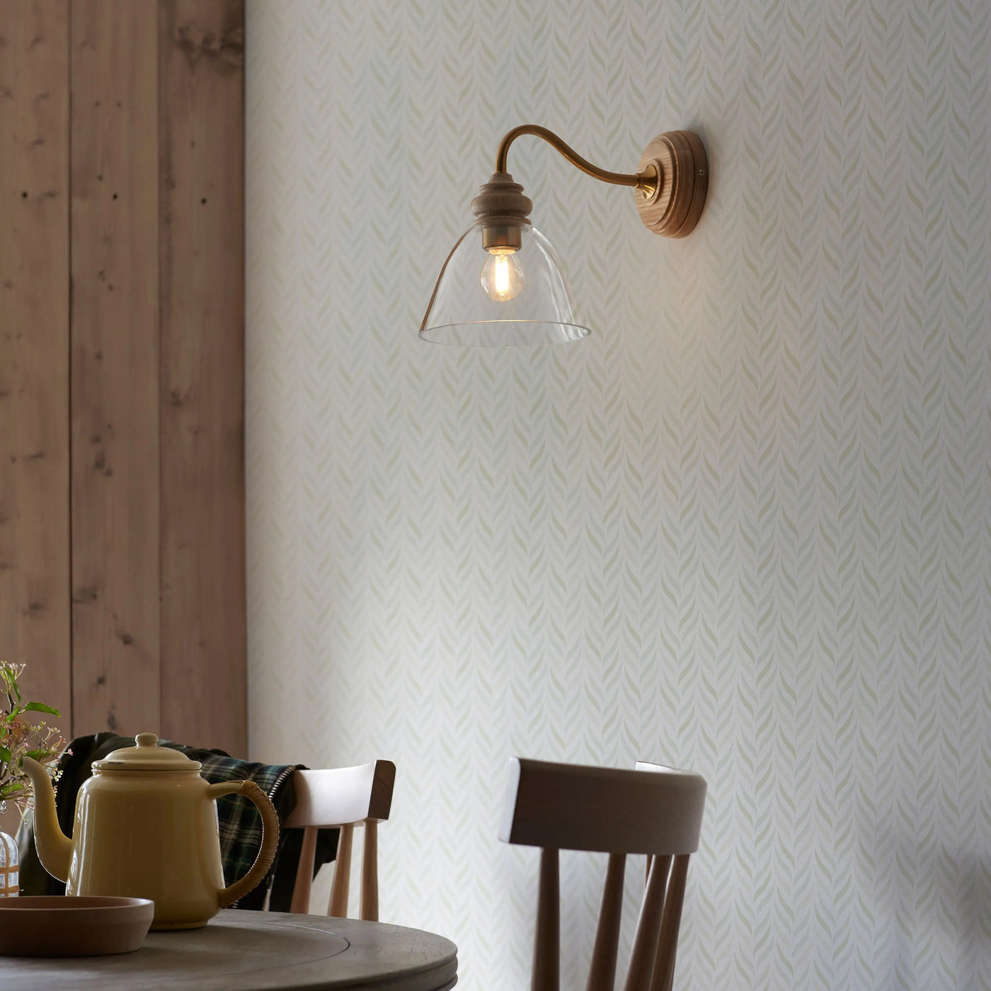 Cotswold 1 Wall Light Natural Ash