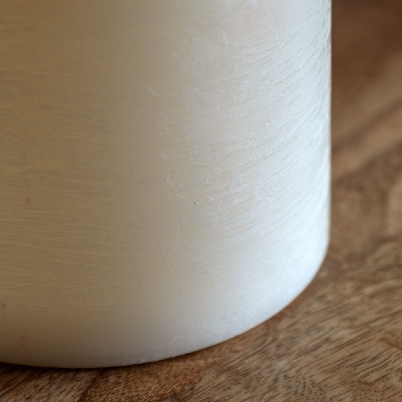 LED 3 Wick Candle Ivory