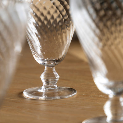 Set of 4 Swirl Wine Glass