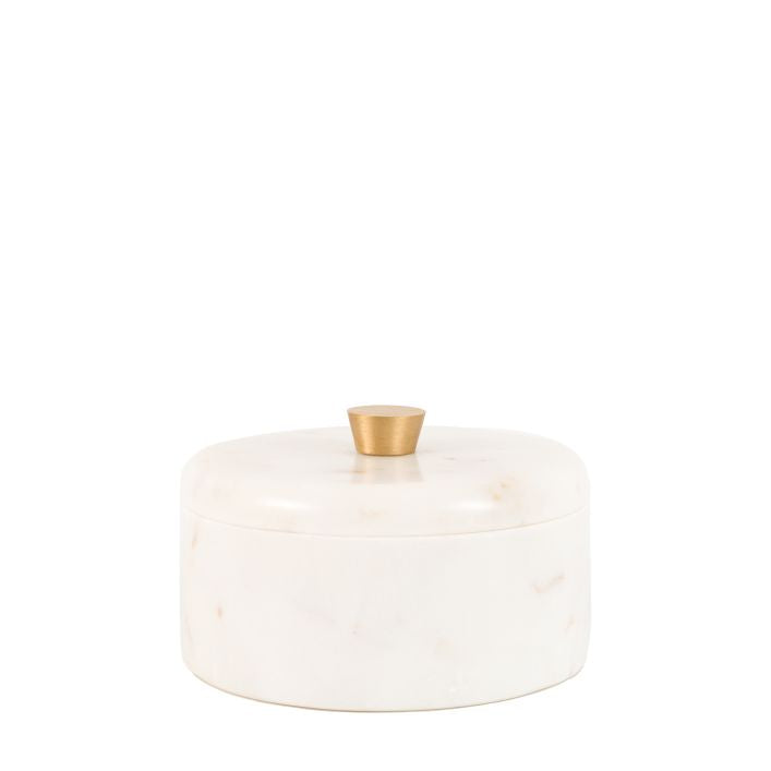 Marble Rounded Box- 2 Sizes Available