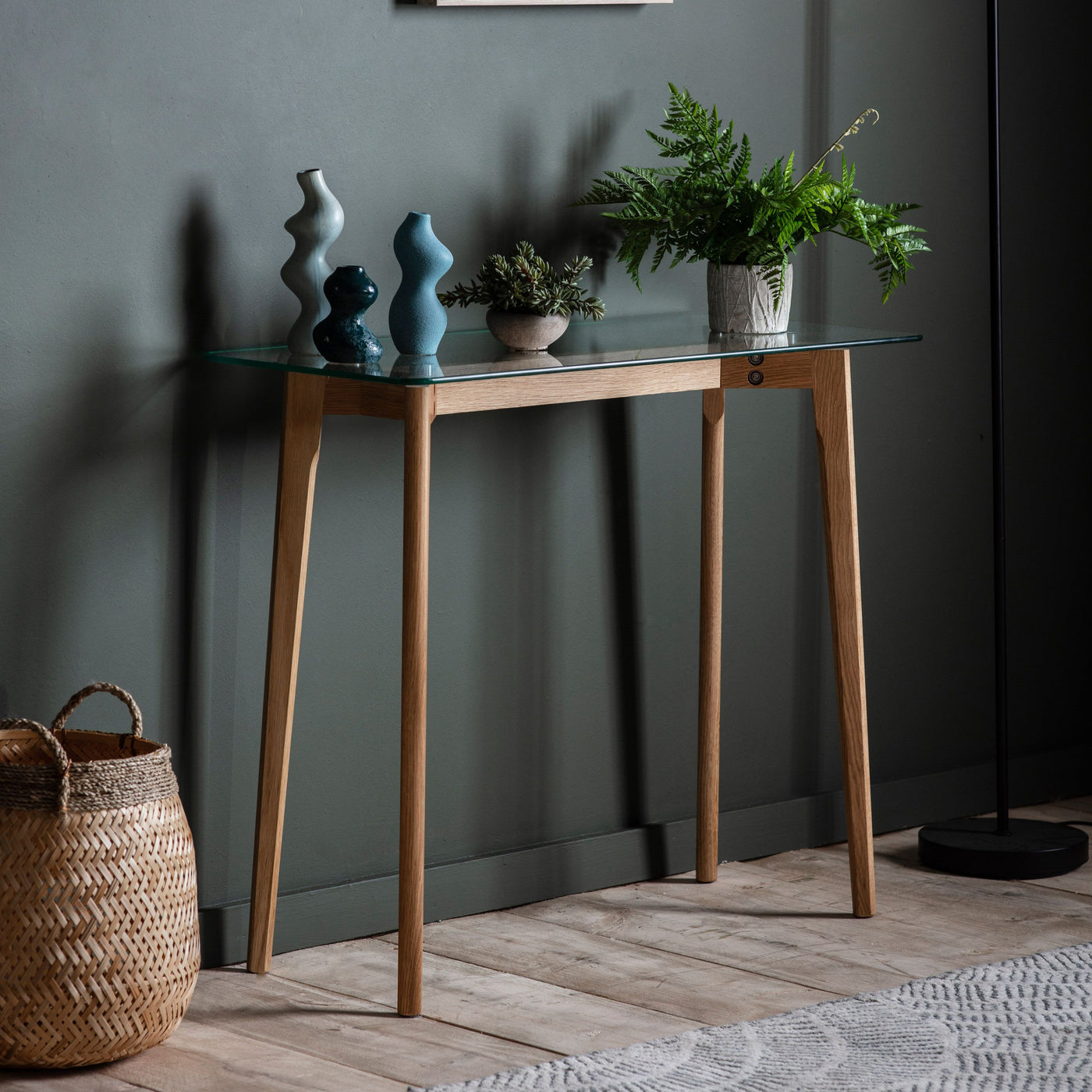Blair Console-Oak
