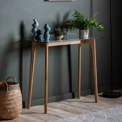 Blair Console-Oak