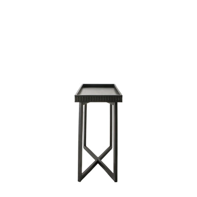 Boho Black Boutique Console Table