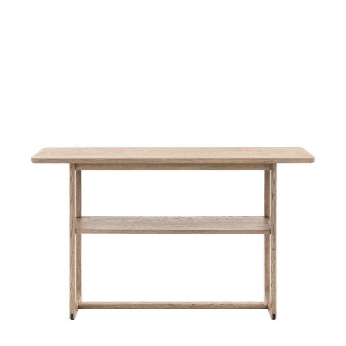 Craft Console Table-Smoked