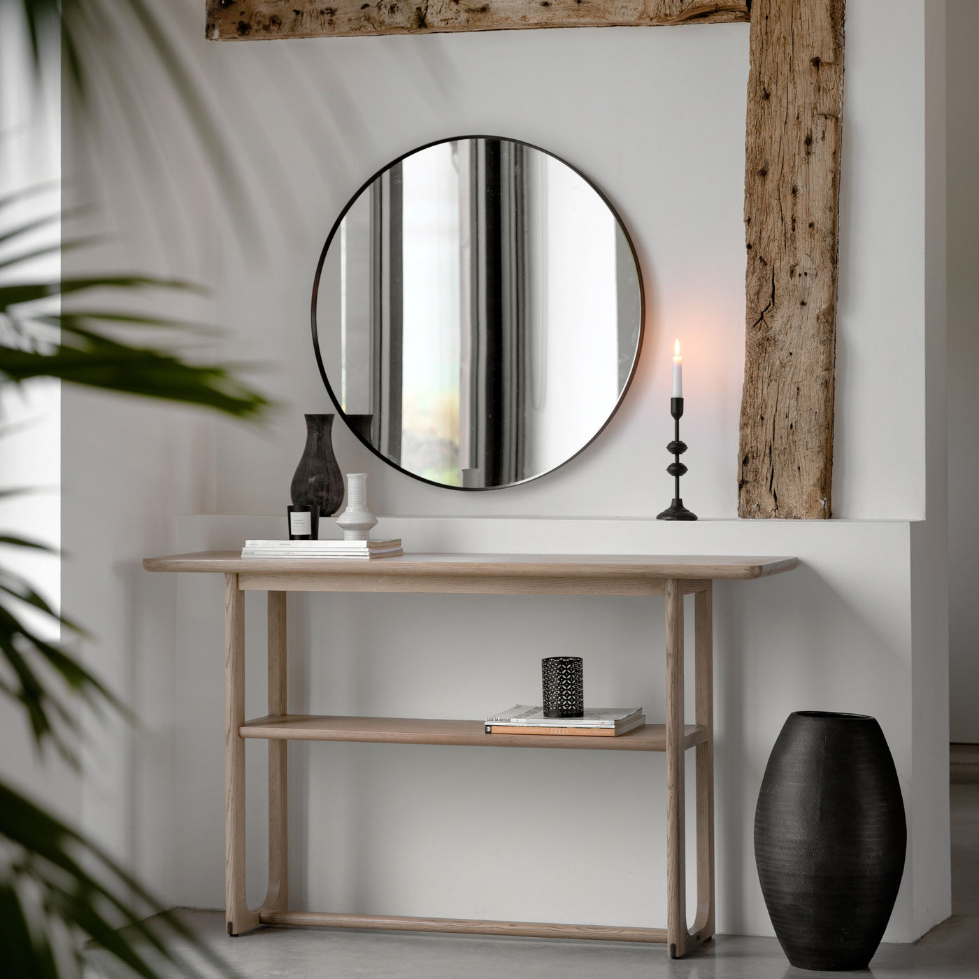 Craft Console Table-Smoked