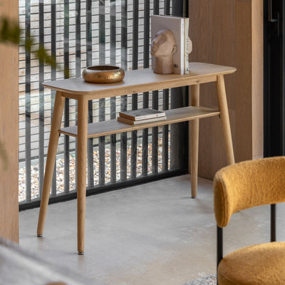 Hatfield Console Table-Natural