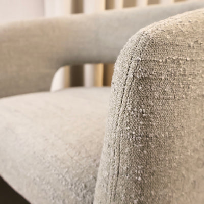 Sloane Dining Chair-Grey Boucle