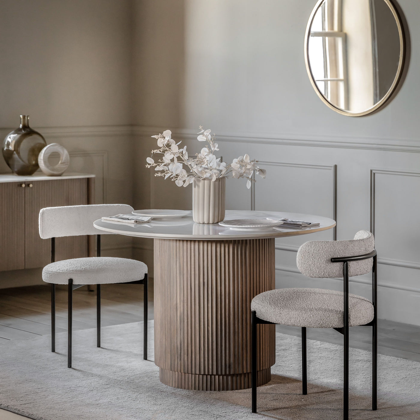 Marmo Round Dining Table