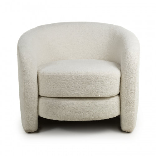 Boucle Occasional Tub Chair