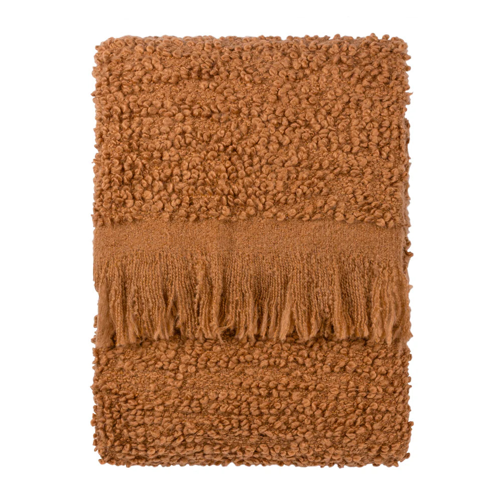 Ulah Woven Ginger Throw