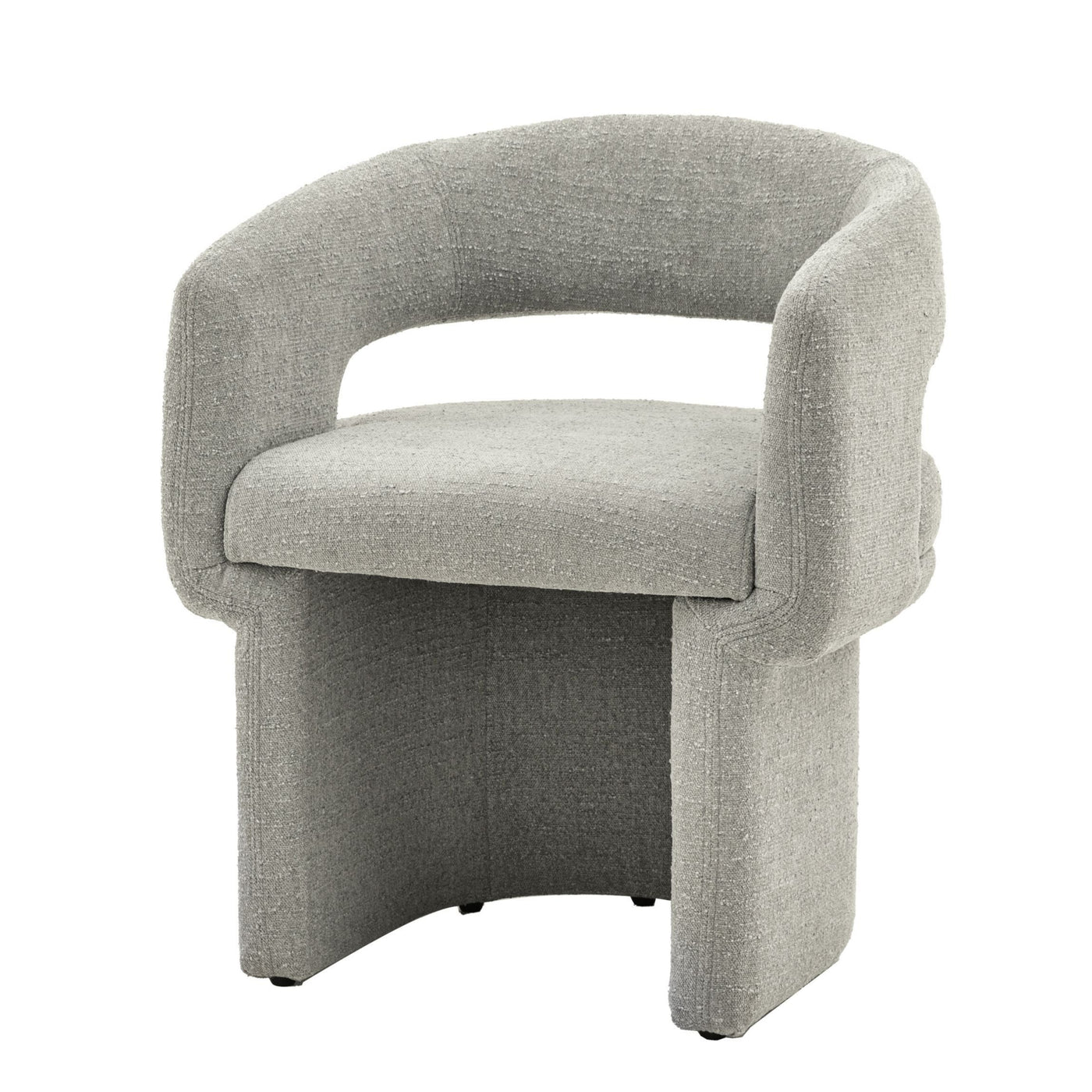 Sloane Dining Chair-Grey Boucle