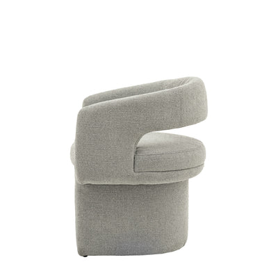 Gallery Direct Sloane Dining Chair-Grey Boucle